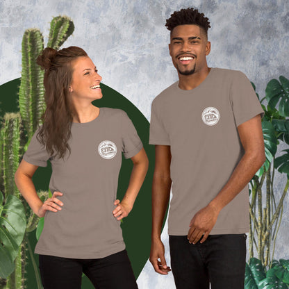 Camper in the Mountains T-shirt - Unisex staple tee