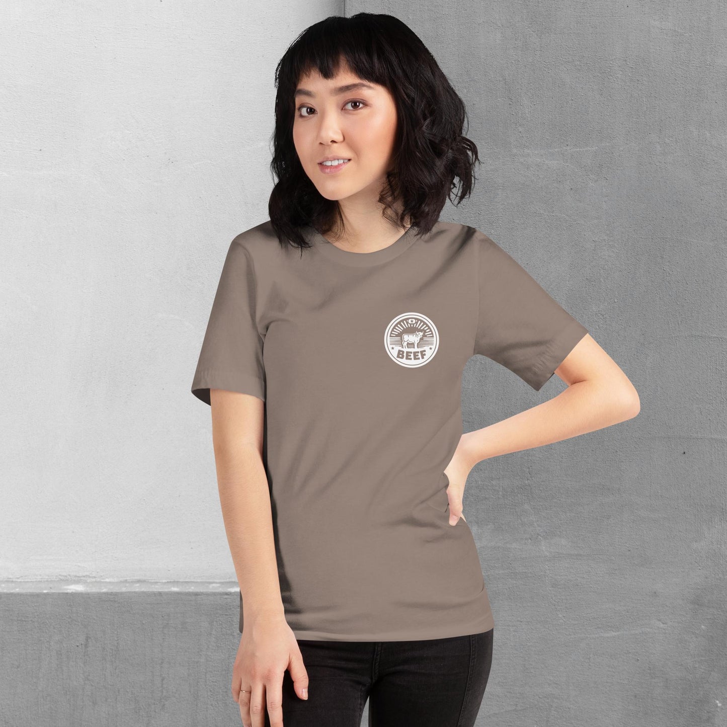 Beef / Cattle t-shirt (front/back) - Unisex staple tee