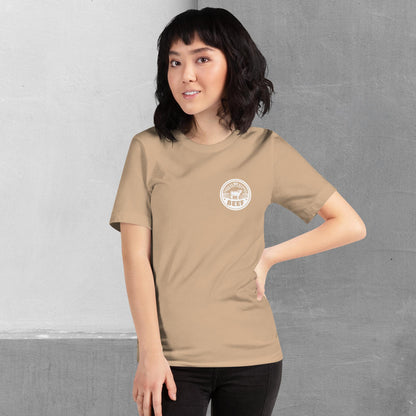 Beef / Cattle t-shirt (front/back) - Unisex staple tee