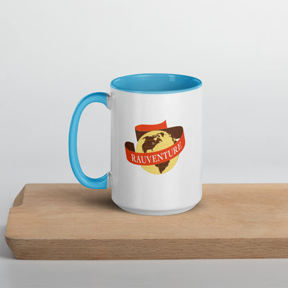 RauVenture Logo Ceramic Mug - color inside