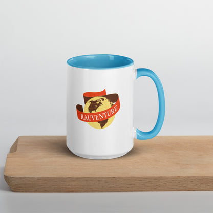 RauVenture Logo Ceramic Mug - color inside