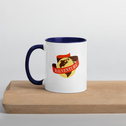 RauVenture Logo Ceramic Mug - color inside