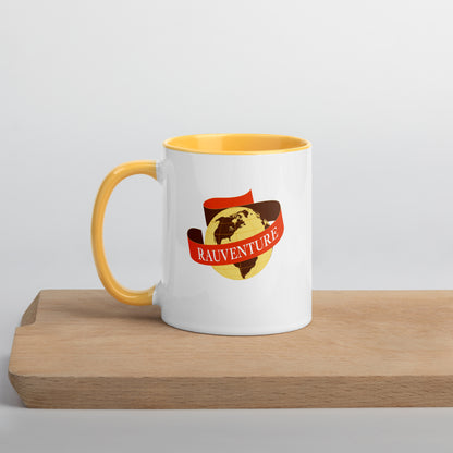 RauVenture Logo Ceramic Mug - color inside