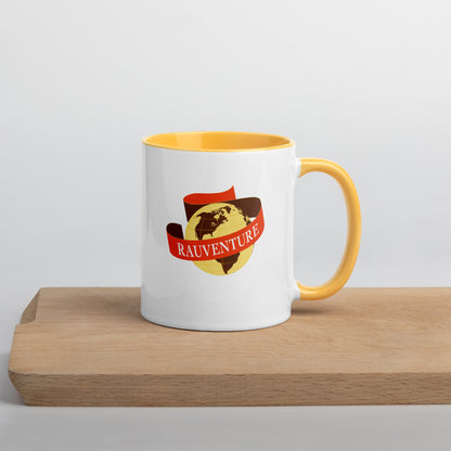 RauVenture Logo Ceramic Mug - color inside