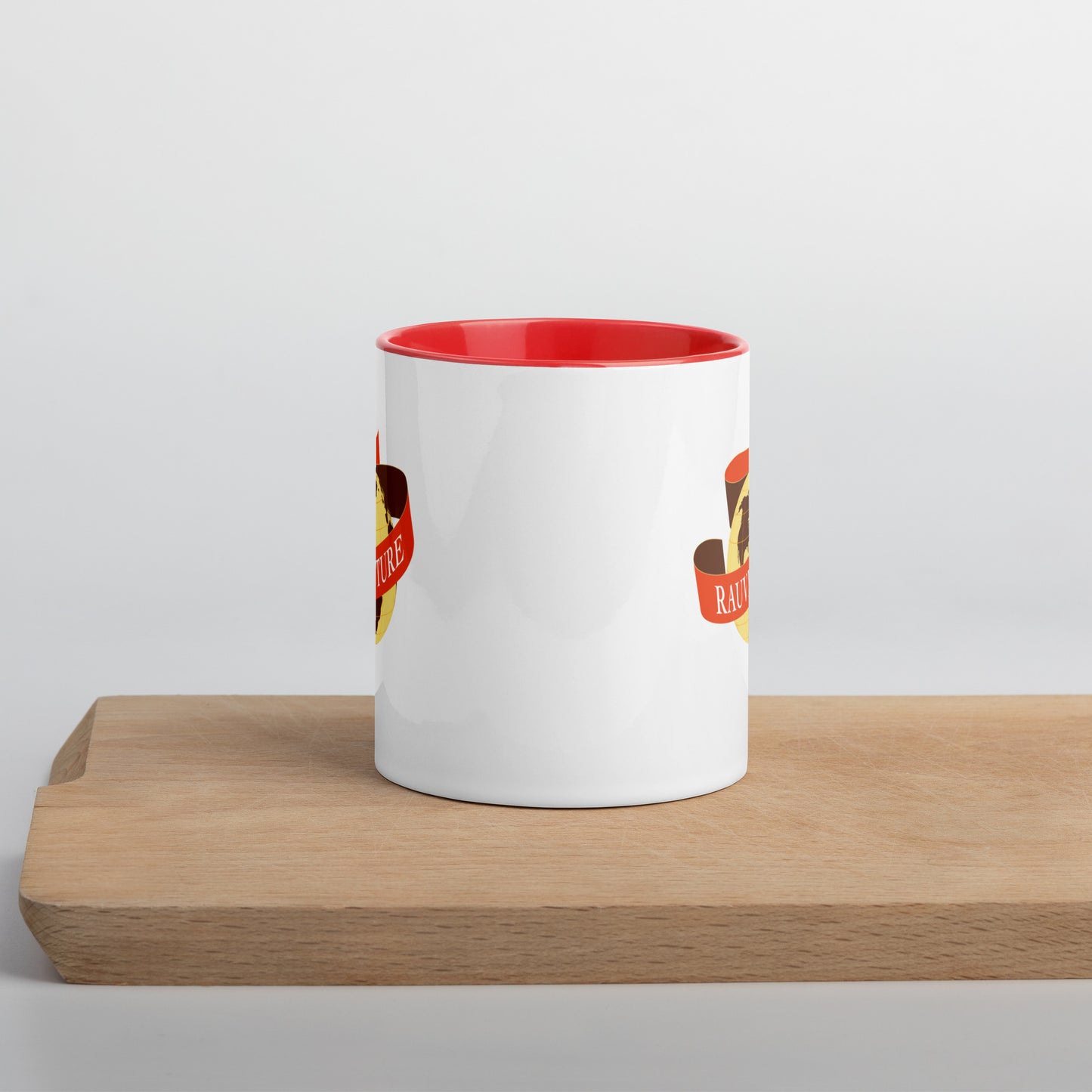 RauVenture Logo Ceramic Mug - color inside