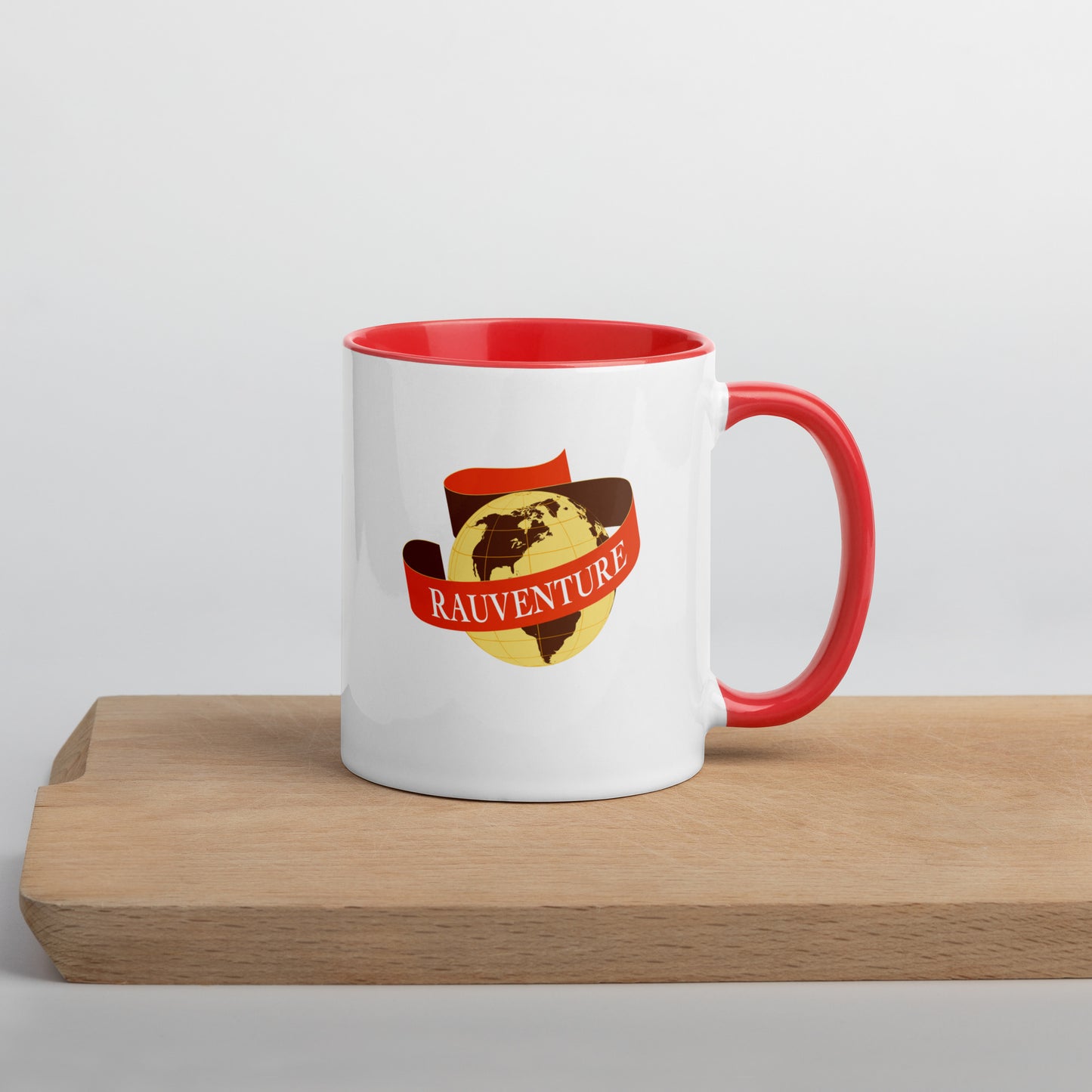 RauVenture Logo Ceramic Mug - color inside